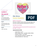 We Strive 2nd Issue Mothers Day Special