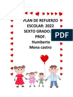 Plan de Refuerzo Con Resultados