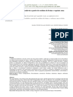 Produção de Filmes Biodegradáveis A Partir de Resíduos PDF