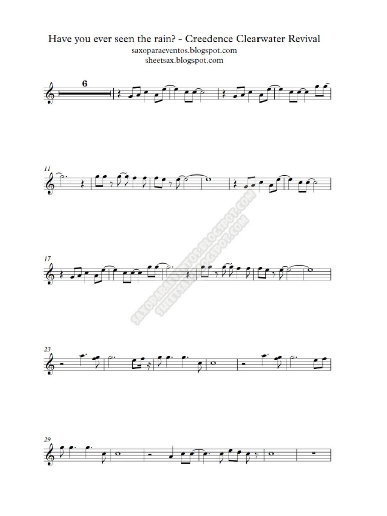 Have You Ever Seen The Rain | PDF
