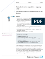 Medição de nível capacitiva - Liquicap FMI51