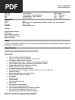 Alok Ghosh CV