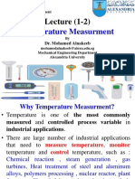 Lecture 1-2 DR Mohamed Alnakeeb Temperature Measurements