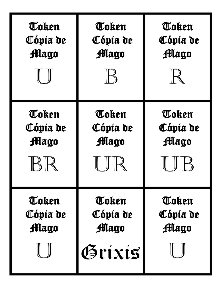 Tokens Mago PDF | PDF