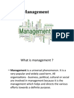 Management Summarizes)