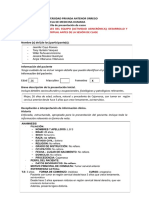 Oncología - Gb18 - Formato de Caso Clínico N°02