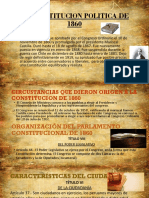 LA CONSTITUCION POLITICA DE 1860 His PDF