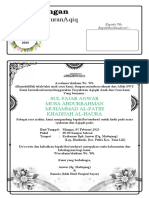 Template Undangan Aqiqah HASRUL