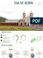 Análisis del clima, usuarios y vías de Santa Rosa de Ocopa