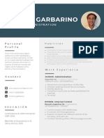 Marcos Garbrino S Resume