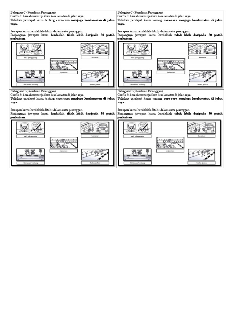 Cara-Cara Menjaga Keselamatan Diri Di Jalan Raya | PDF
