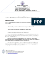 Homeroom Guidance Grade 10-Quarter 1 - Module 4