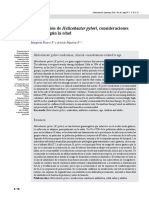 Erradicación de Helicobacter Pylori, Consideraciones 2019