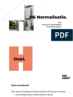 DB H6 - Relationeel Model - Normalisatie