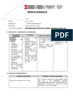 SESIÓN DE APRENDIZAJE Matematica 19-04-23