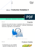 SEM 5.02 Productos Notables II