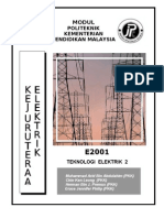 E2001 Teknologi Elektrik 2 UNIT0