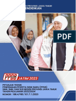 Juknis PPDB Jatim Tahun Pelajaran 2023/2024