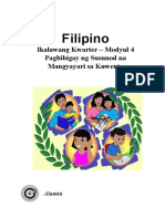 Filipino2 Module4 Q2
