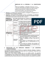 Grupo 2 Derechos Fundamentales y La Constitucion Politica Del Peru y Garantias Constitucionales PDF