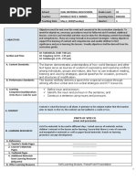 Parts of Speech DLP