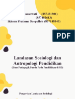 Modul 3 (Landasan Sosiologi Dan Antropologi Pendidikan) Kelompok 3