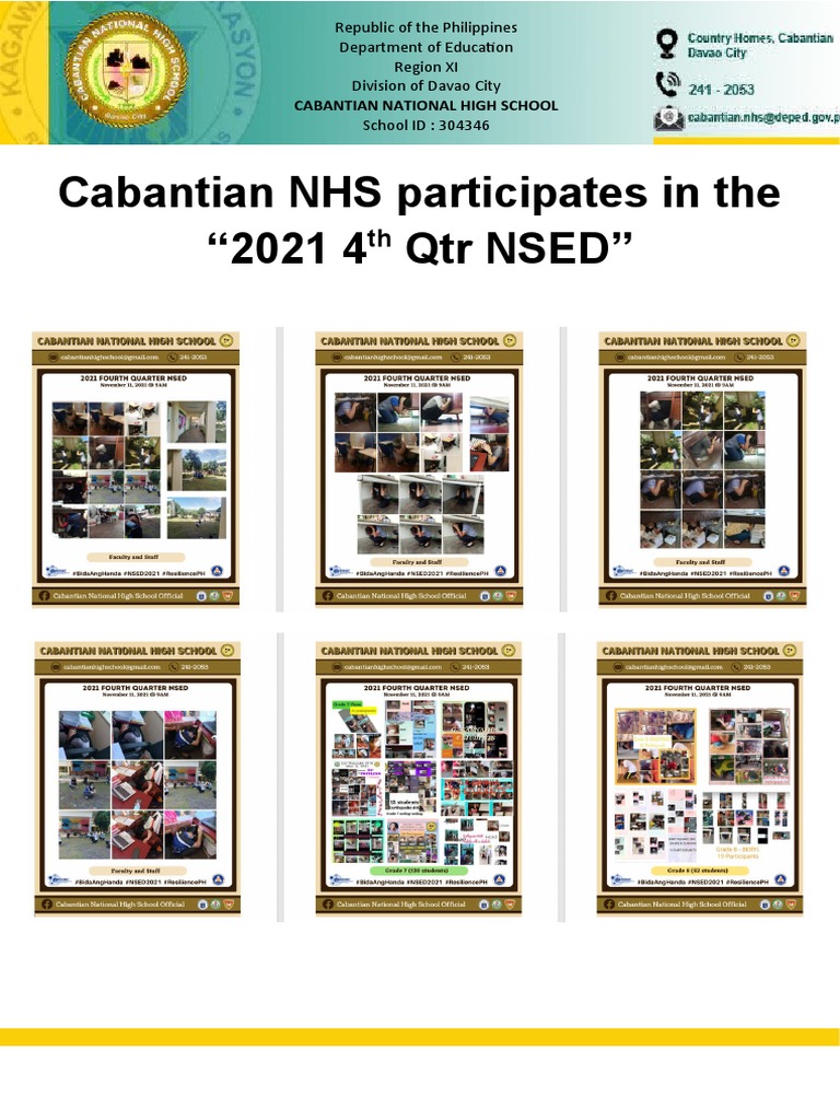 4TH Quarter Nsed Documentation PDF