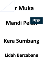 Air Muka: Mandi Peluh