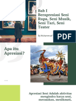 Bab I Berapresiasi Seni Rupa, Seni Musik, Seni Tari, Seni Teater PDF
