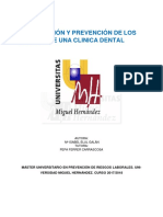 Prevencion de Riesgos en Clinica Dental