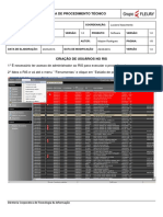 Criação de Usuários No Ris