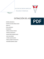 Extracción Del Adn: Facultad de Ciencias Agricolas, Pecuarias Y Forestales