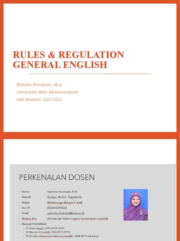 Rules and Regulation | PDF