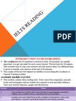 IELTS Reading Curriculum