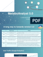 0 MetaboAnalyst 5.0 Overview