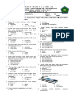 Soal Ujian Pat SBK 7 2022