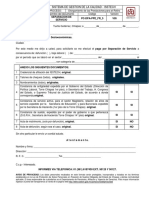 Sistema de Gestión de La Calidad - Isstech: Separación de Servicio PC-DPA-PPE - FR - 5 V05