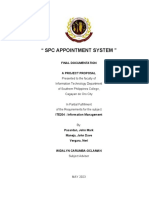 SPC Appointment System - Chapter 1