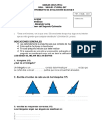 Evaluaciones Primer Parcial Segundo Quimestre