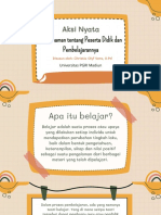 Aksi Nyata Topik 1 - Pemahaman Tentang Peserta Didik Dan Pembelajarannya PDF