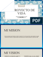 Mi Proyecto de Vida: Presentado Por: Astrid Lorena Vivas Bayona Jornada: Diurna Cuidado Estetico de Manos Y Pies