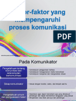 Dokumen - Tips - Faktor Faktor Yang Mempengaruhi Proses Komunikasi