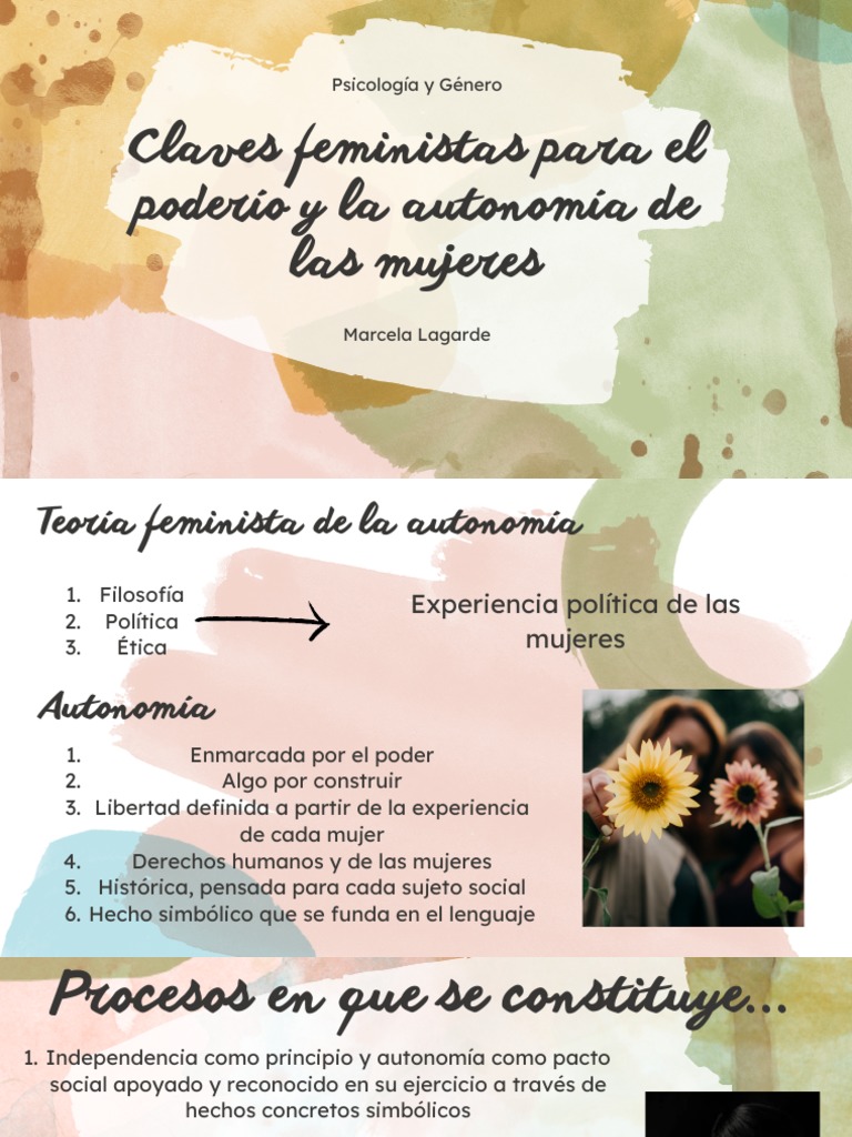 Claves Feministas para El Poderío y La Autonomía de Las Mujeres PDF ...