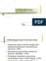 Komunikasi Antar Budaya Pertemuan 1