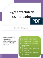 Segmentación de Los Mercados