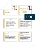 Aula Introdução e Visão Geral Dto. Tributário