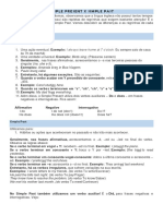 3 Ano - Simple Present X Simple PDF