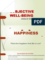 Subjective Well-Being