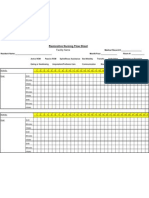 Restorative Flow Sheet 1