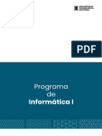 Programa - Informatica I